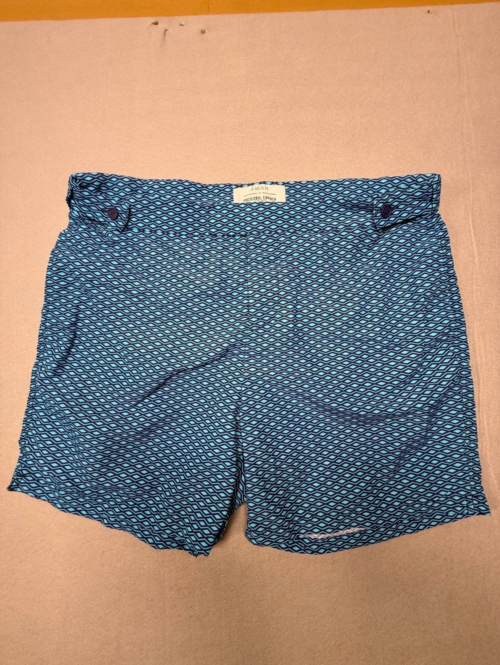Frescobol Carioca Men's Swim Shorts Size 36 Blue